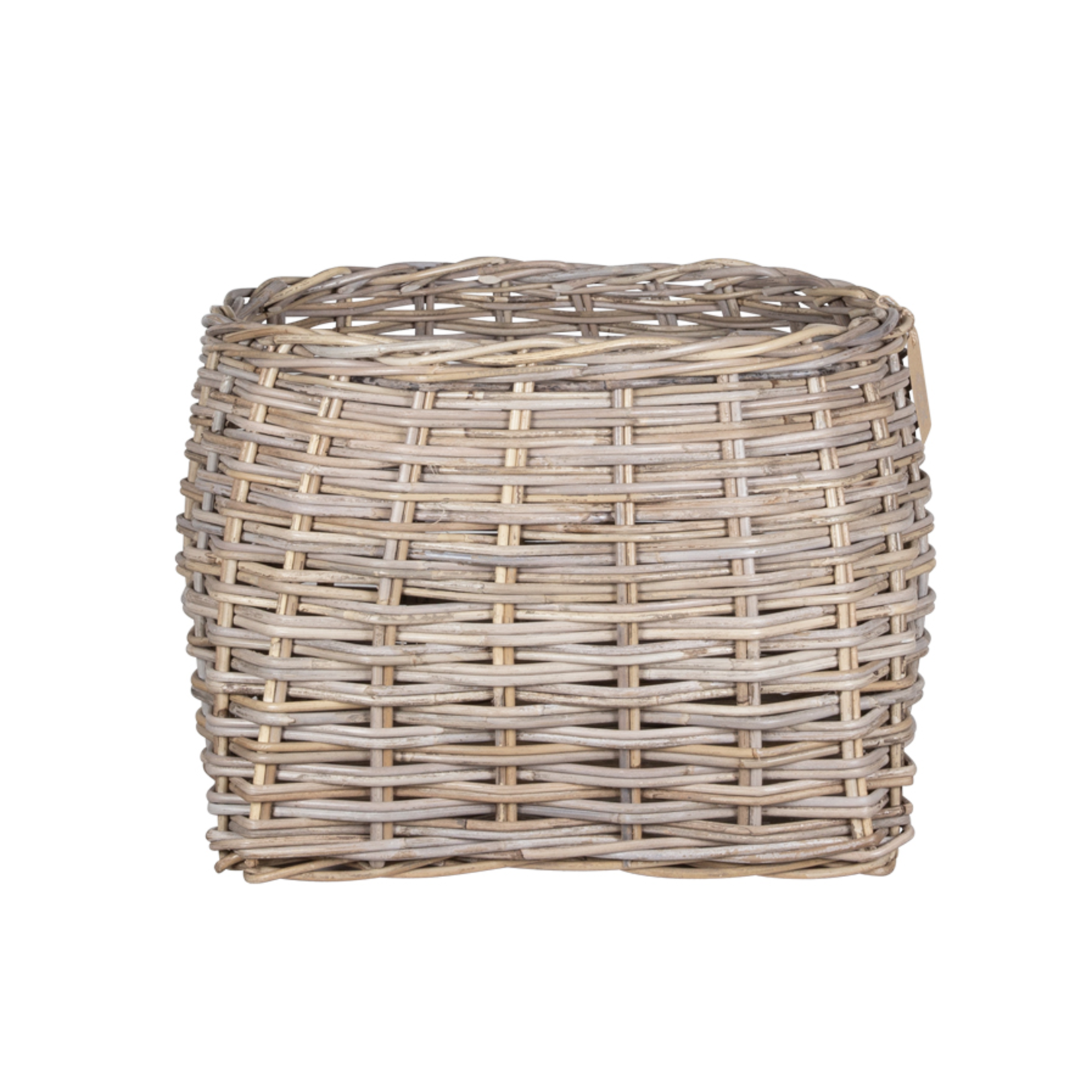 Rattan Korb für Brennholz, 46x38xH39cm