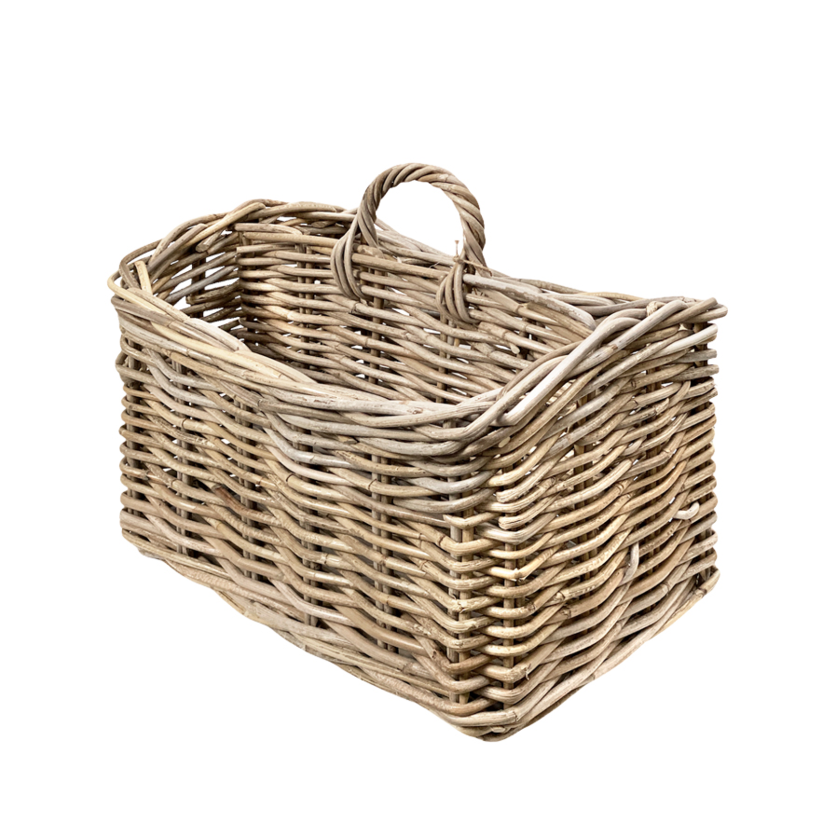 Rattan Zeitungsständer Korb 45x30xH30cm