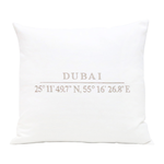 Area Kissen Dubai weiss 55x55cm