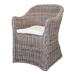 Stockwell Rattan Stuhl eckig, 67x67xH86cm