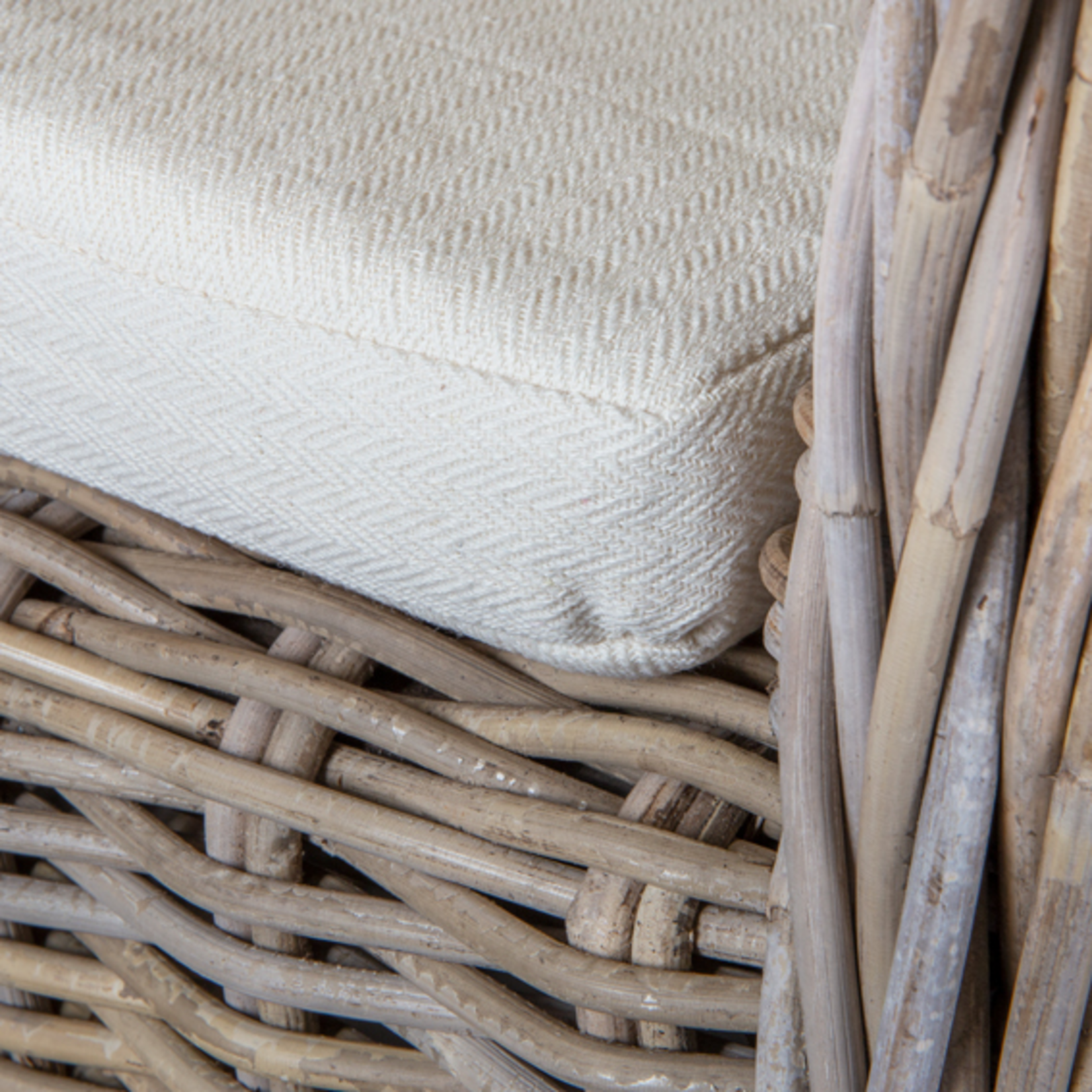 Stockwell Rattan Stuhl eckig, 67x67xH86cm