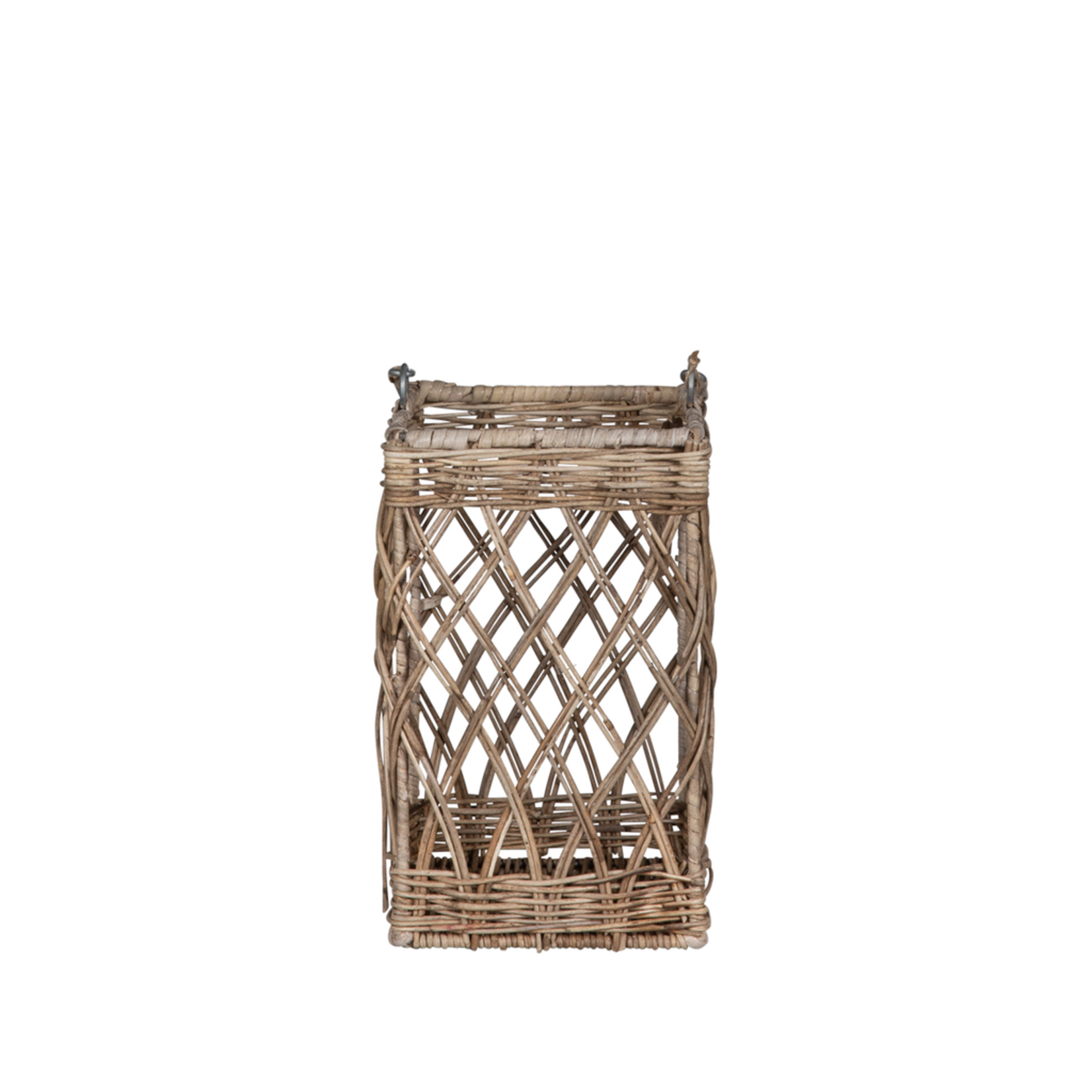 Windlicht Bolton Rattan, 23x23xH28cm