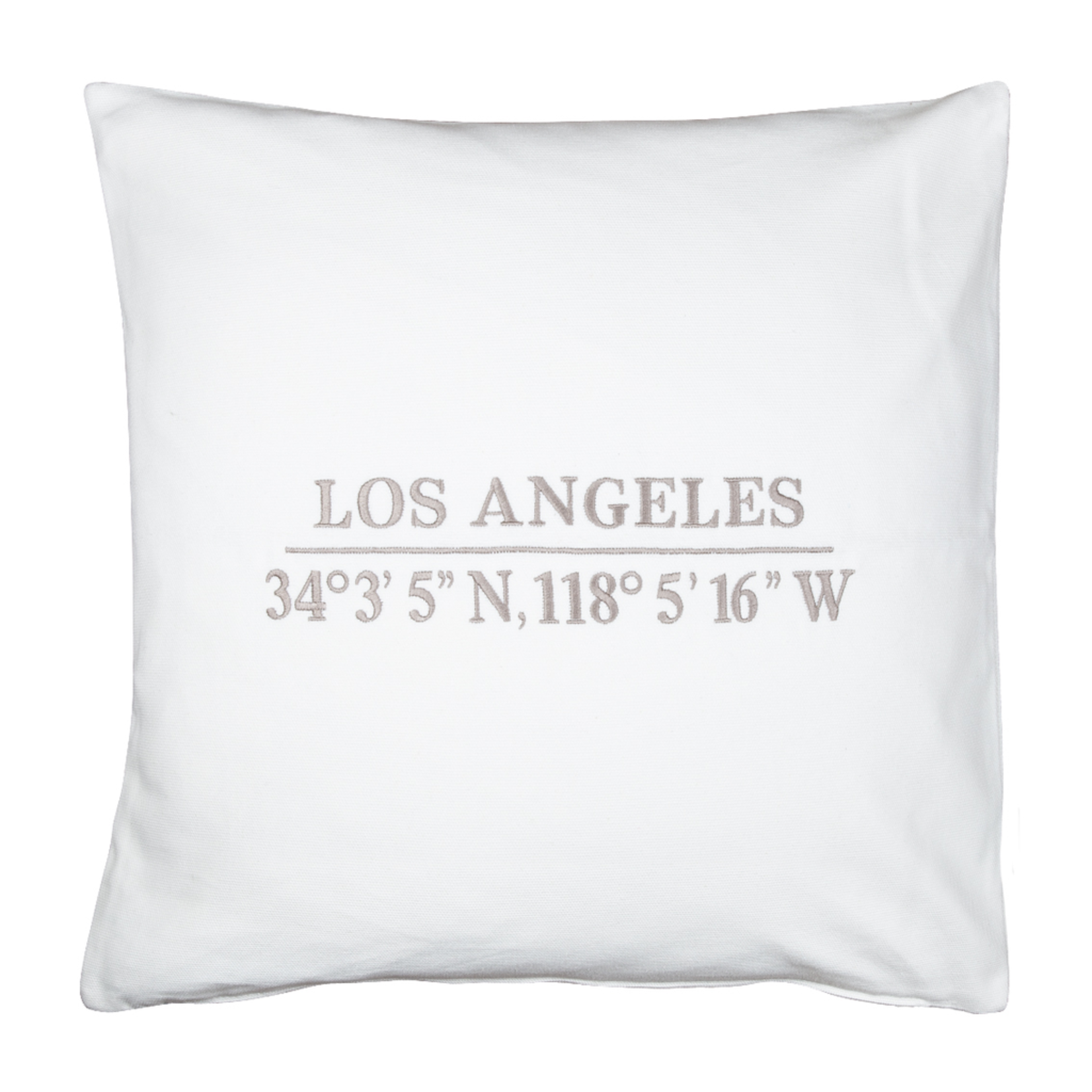 Area Kissen Los Angeles weiss 55x55cm