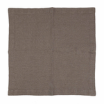 Leinen Serviette 45x45cm Taupe