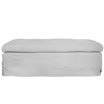 Cozy Hocker 135x60x42cm, Stoff: Linen L007 Kat. E