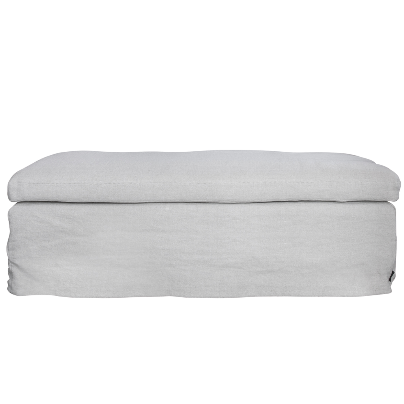 Cozy Hocker 135x60x42cm, Stoff: Linen L007 Kat. E