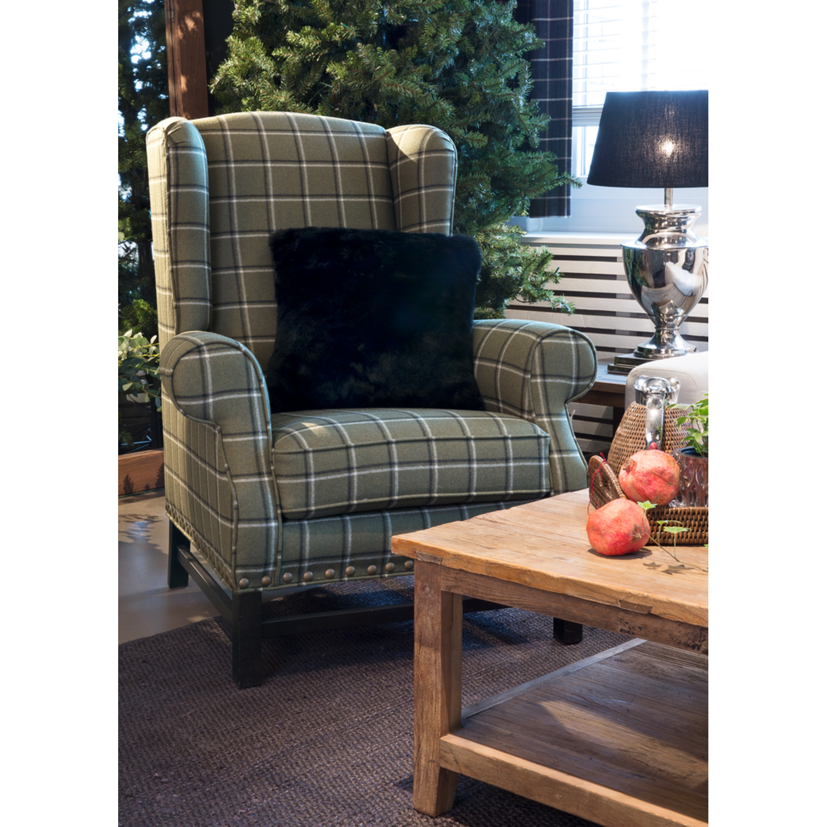 Sessel Ohio Resi 039 grün, B90xT92xH110cm