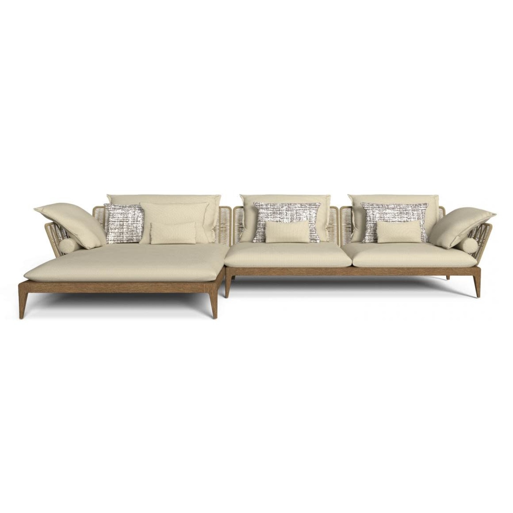 Cruise Sofa Element mit Armlehne rechts, 230x110xH73cm