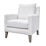 Nizza Sessel weiss, B70xT88xH92cm, SH: 50cm