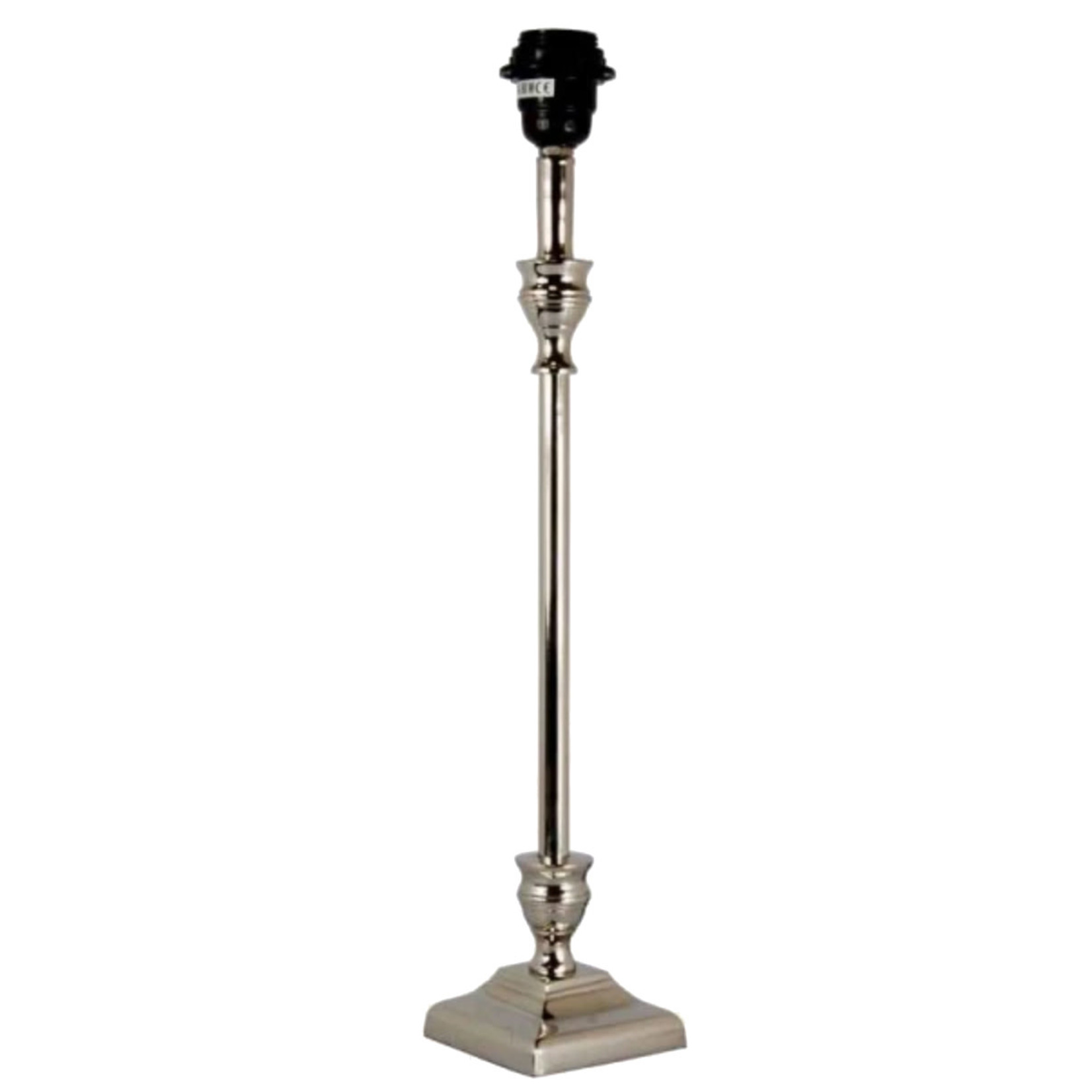 Lampenständer 9.4x9.4xH50cm Nickel