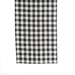 Tischläufer schwarz grob-kariert 45x150cm