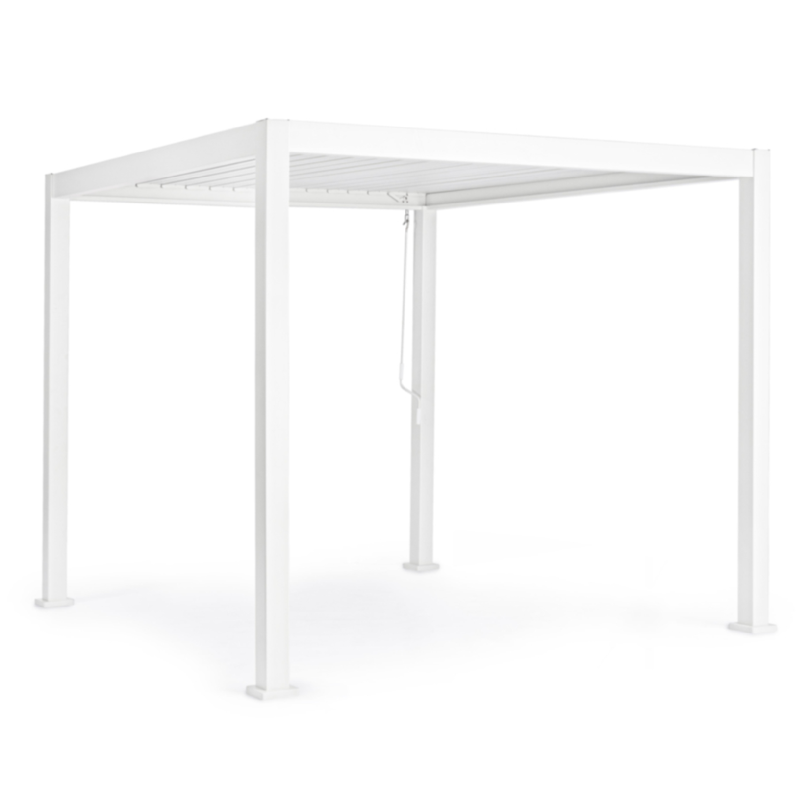 Pergola Pacific weiss 300x300xH250cm Aluminium