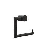 Toilettenpapierhalter 1, Edelstahl Schwarz Matt