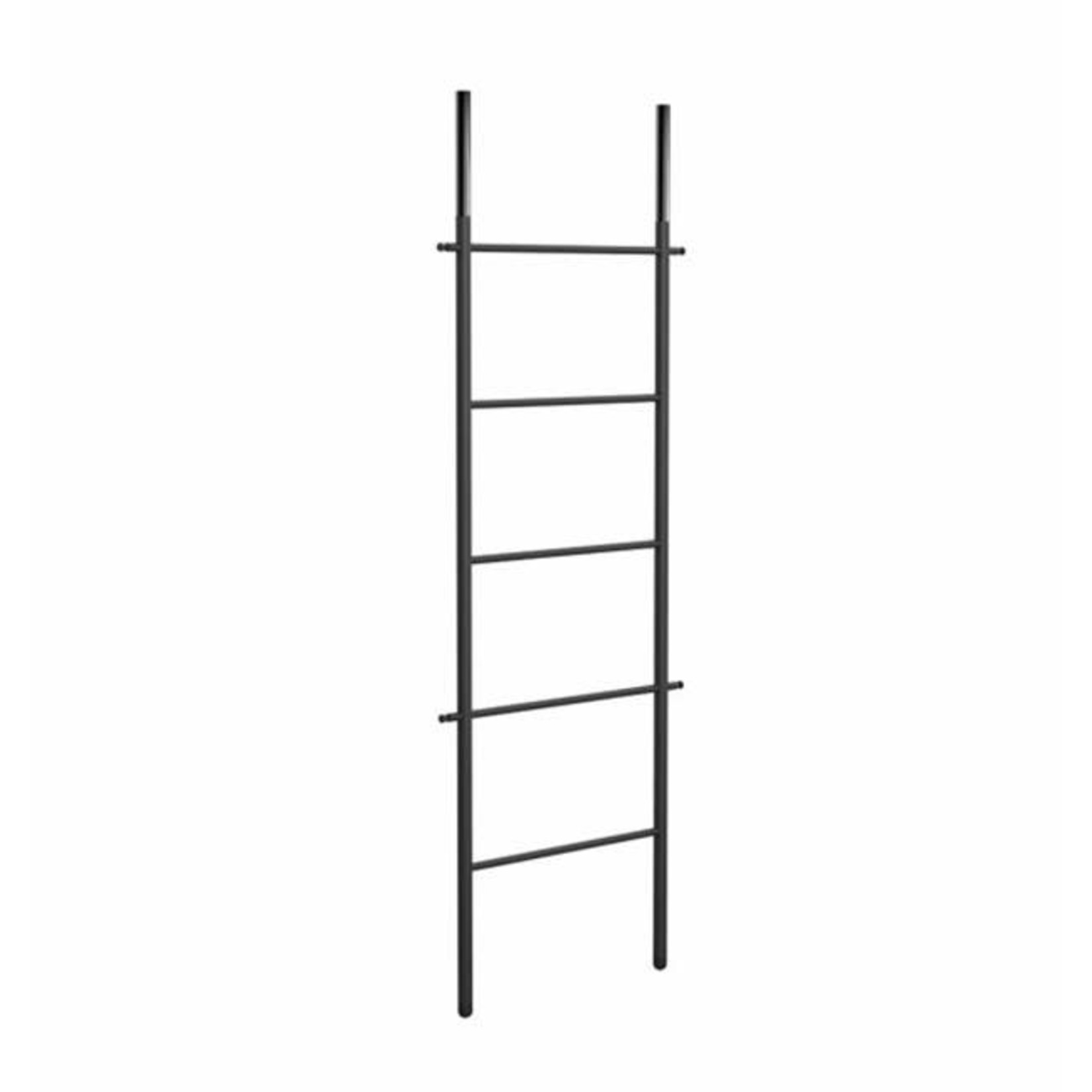 Wäscheleiter B58xH151.5cm, schwarz matt