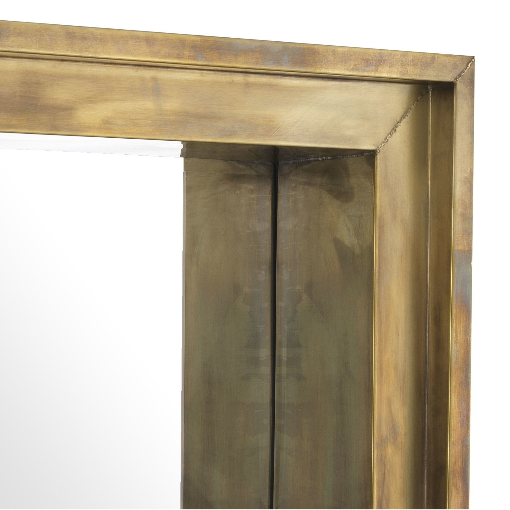 Magenta Spiegel 100x100x20cm brass