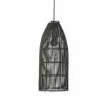 Bonda Lampenschirm schwarz 20x45cm