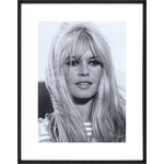 Bild Brigitte Bardot - A Coeur Joie 75xH75cm Rahmen schwarz