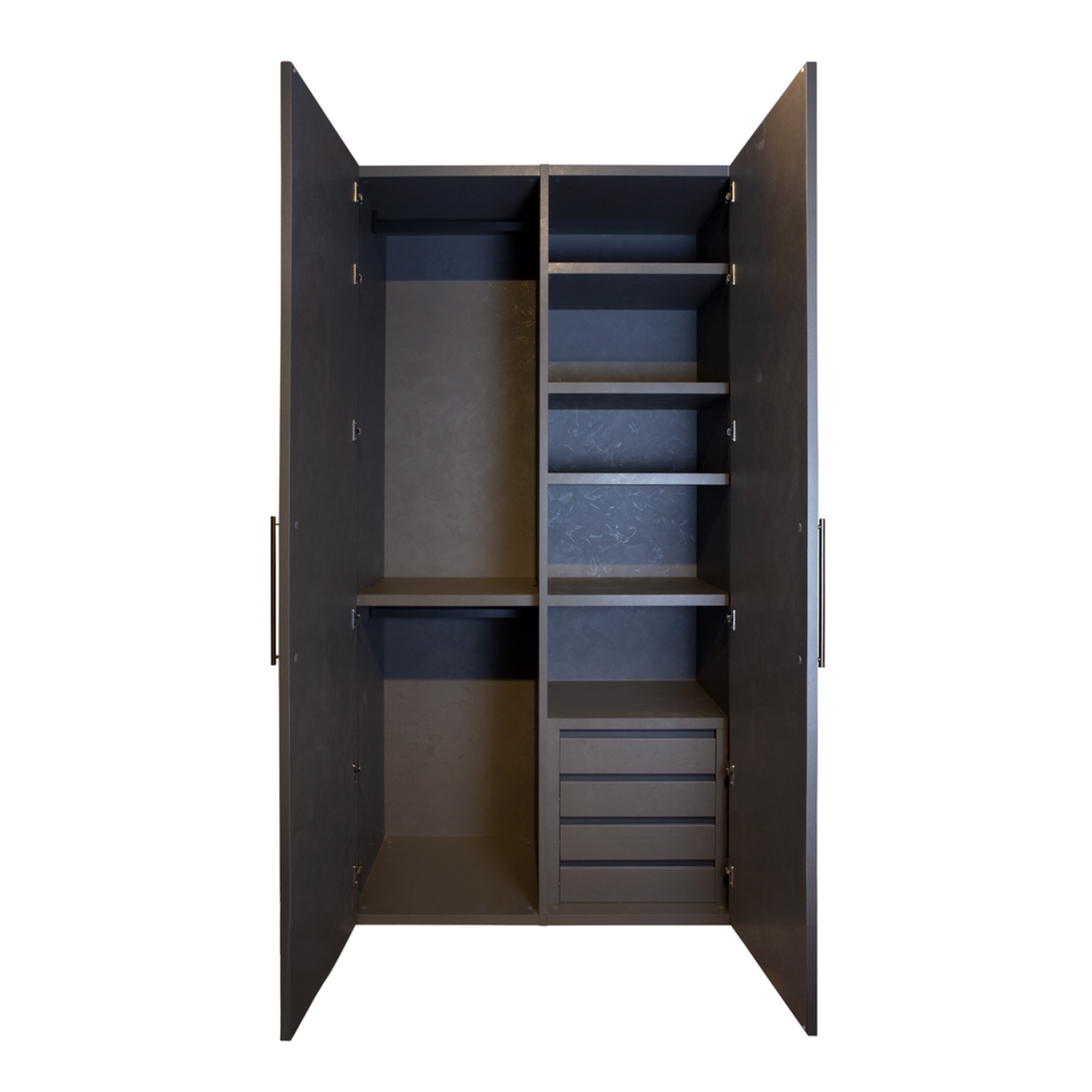 Kleiderschrank Manhattan 122.5x62.5xH240cm