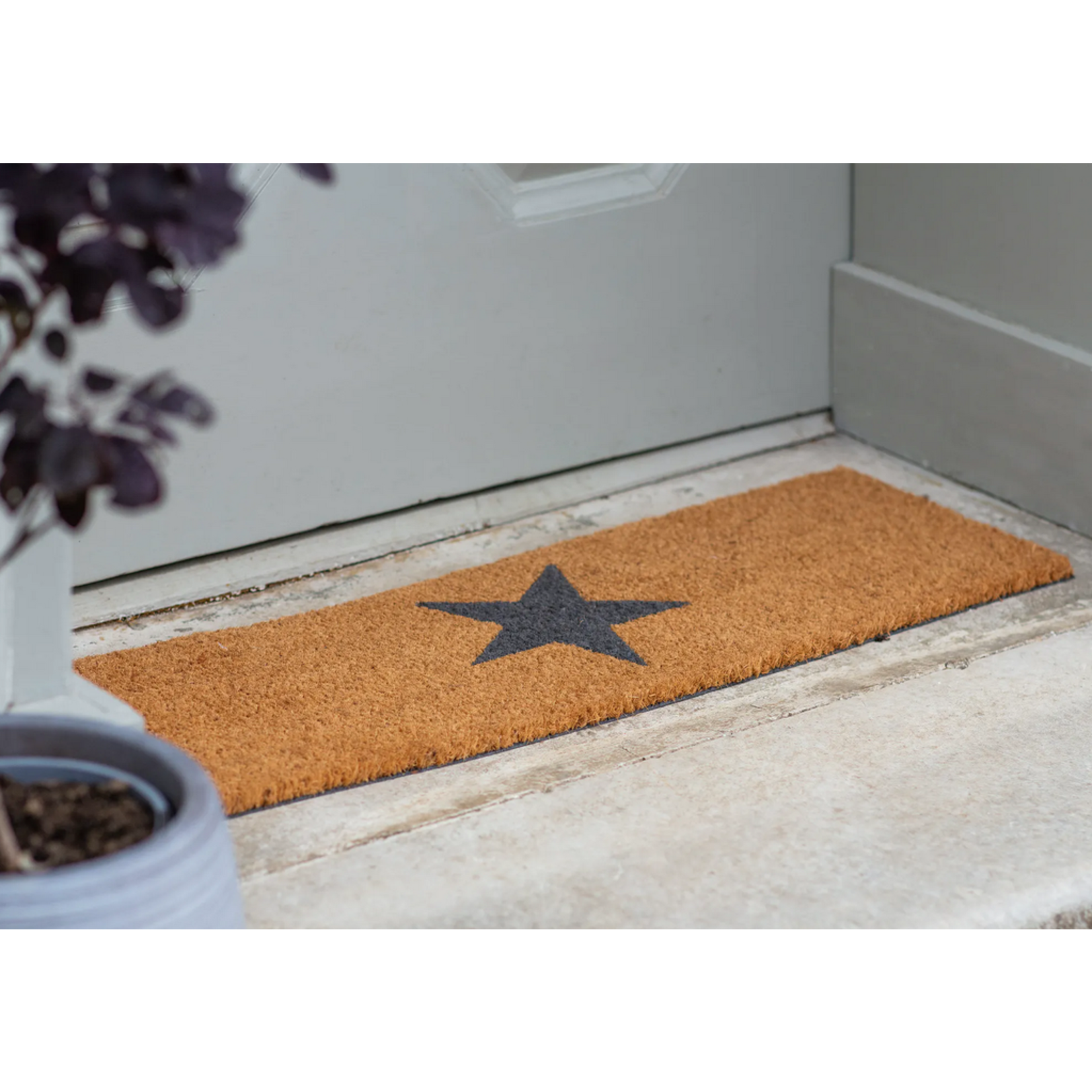 Doormat Star 75x25cm