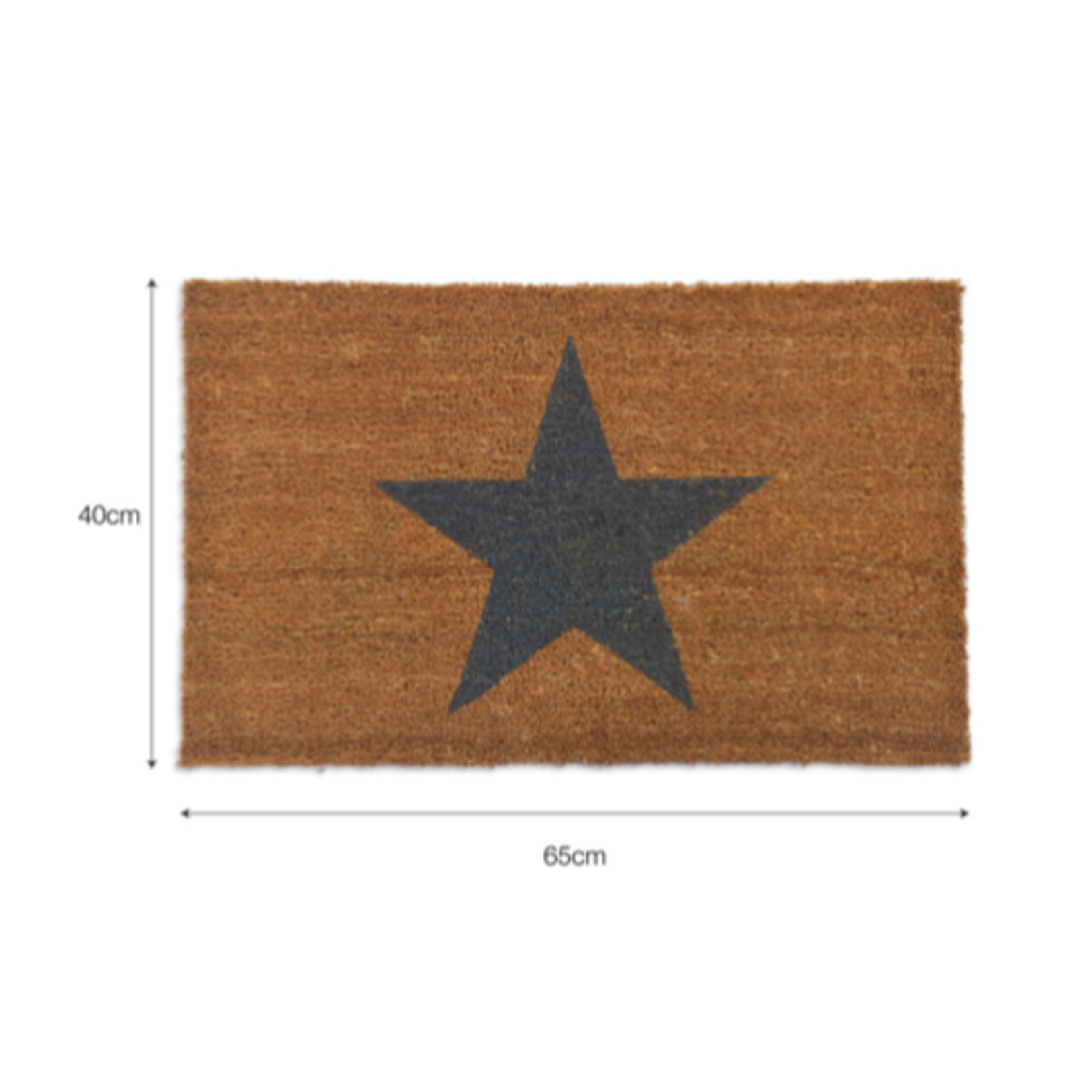 Doormat Star small, 40x65cm