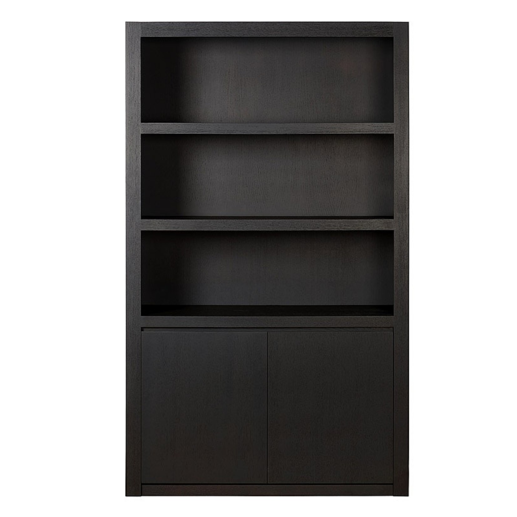 Nelson Schrank schwarz, 130x45xH220cm