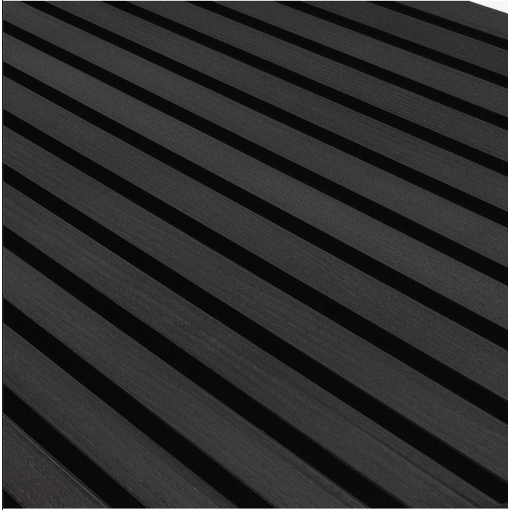 Akustikpaneel - Esche schwarz, 240x60x2.2cm