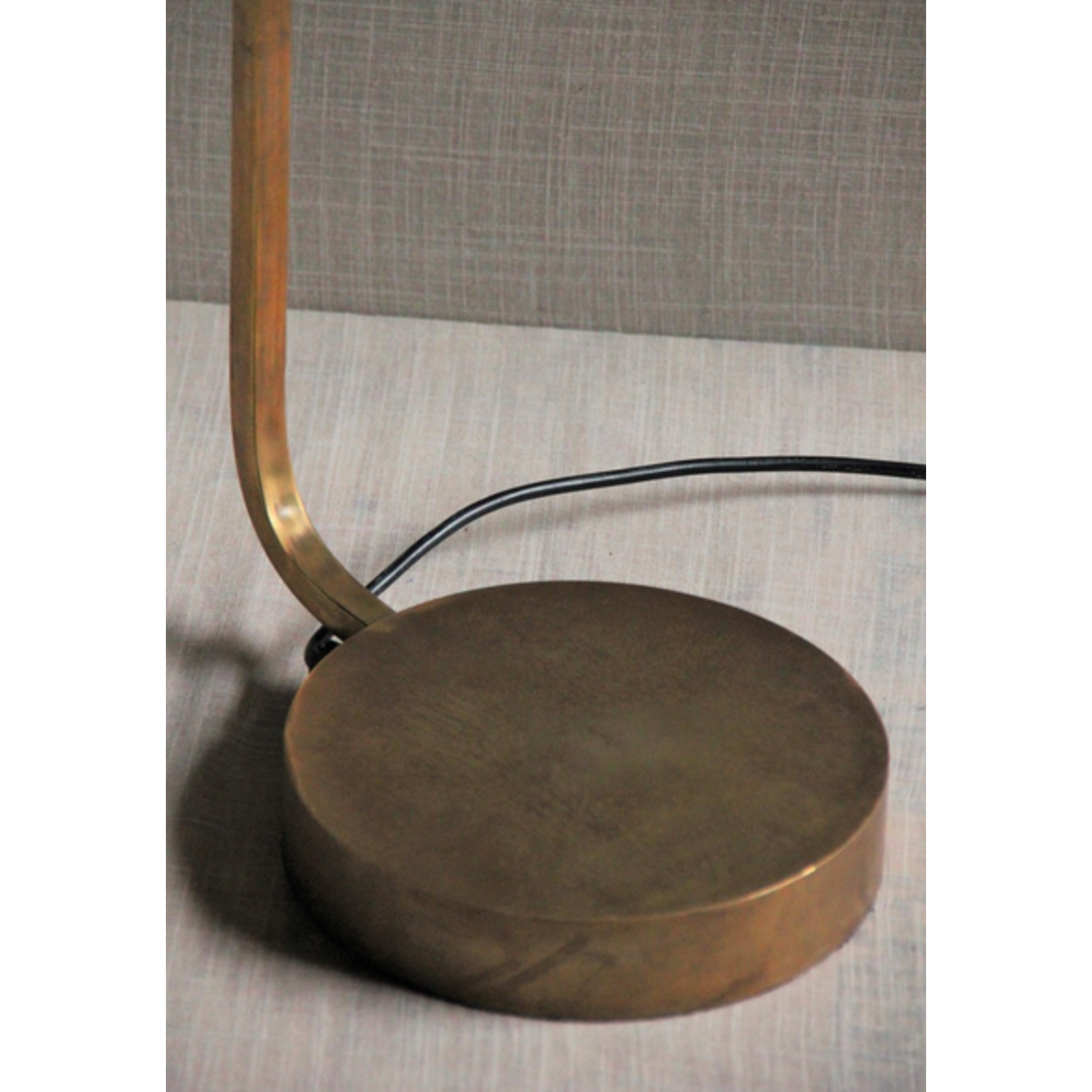 Stehlampe Brass, B20xT30xH134cm inkl. E27 Leuchtmittel