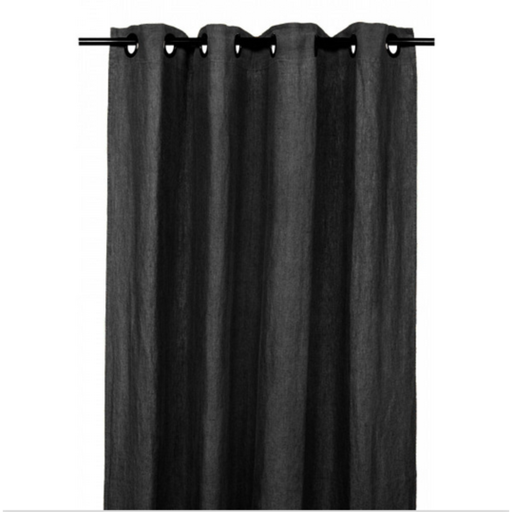 Vorhang Bordeaux schwarz 140x280cm