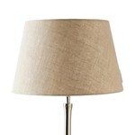 Lampenschirm Linen Lampshade natural 28x38