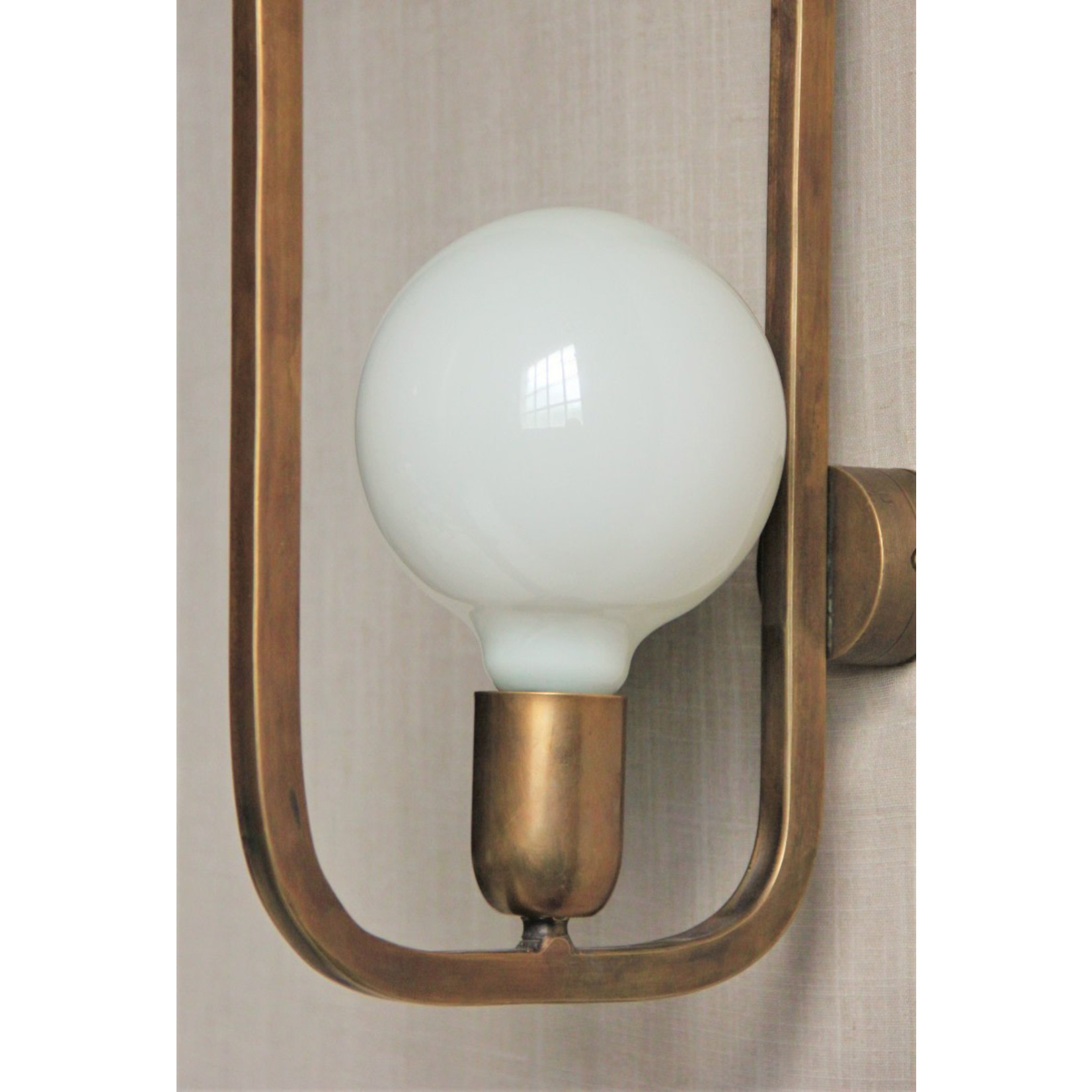 Wandlampe Brass, B60xH23cm