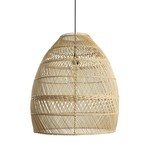 Lampenschirm Rattan handgefertigt, nature, 60x70cm