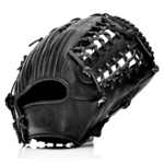 MVP - Pro Executive Black Leather Baseball Glove, Outfield