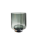 Windlicht/Vase Smoke Glas 27.5x27.5xH35m