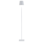 Stehlampe weiss D17xH122cm outdoor