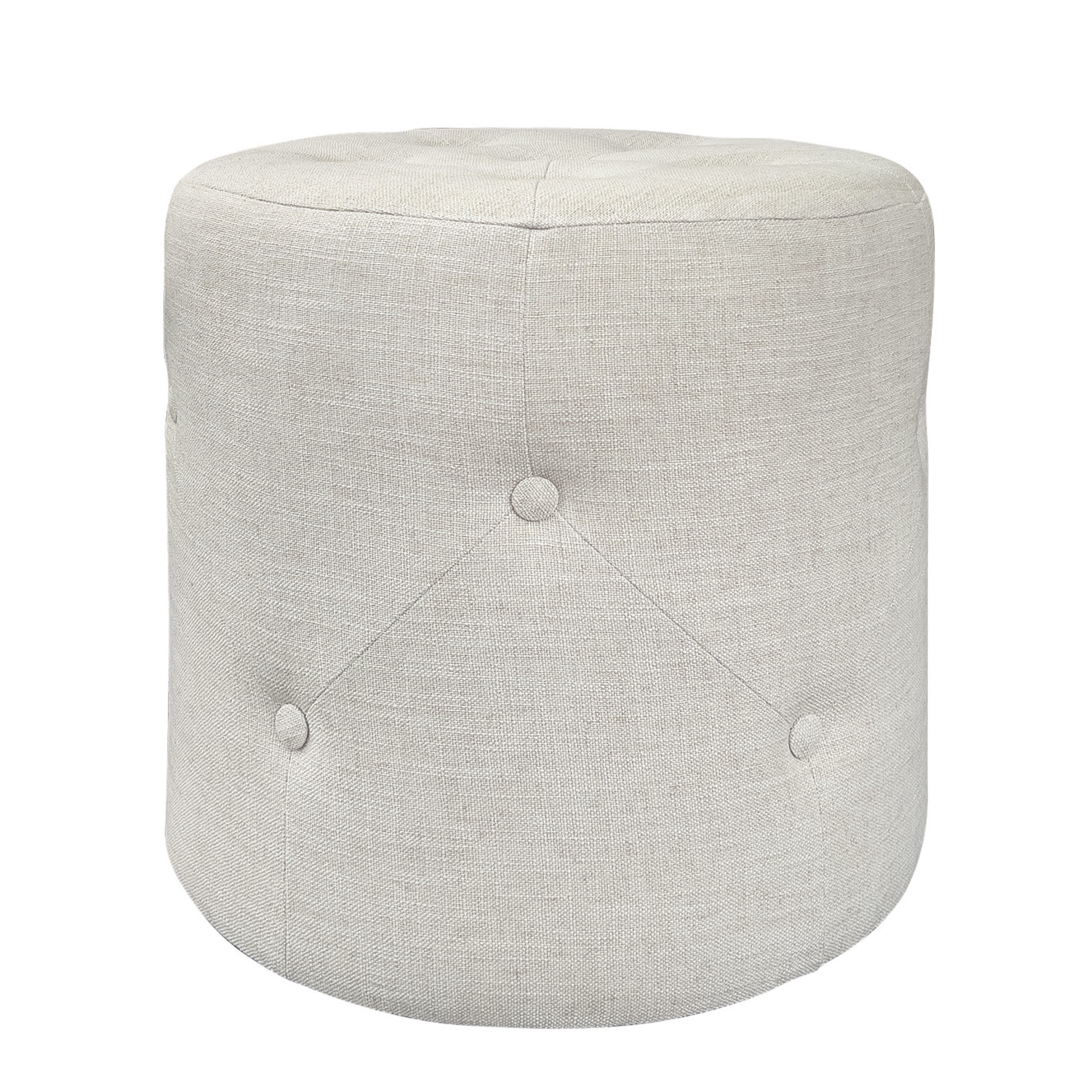 Hocker Missouri D50cm, H48cm, champagner