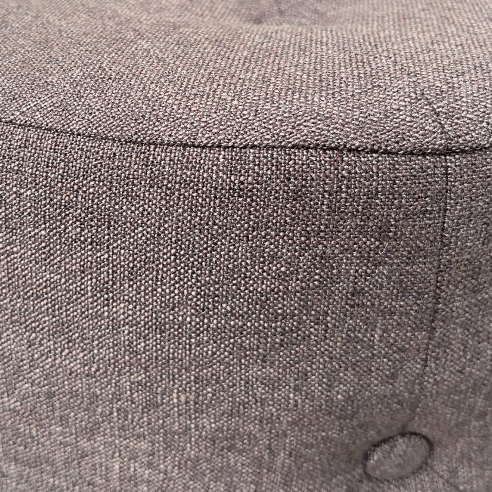 Hocker Missouri D50cm, H48cm, dunkel braun