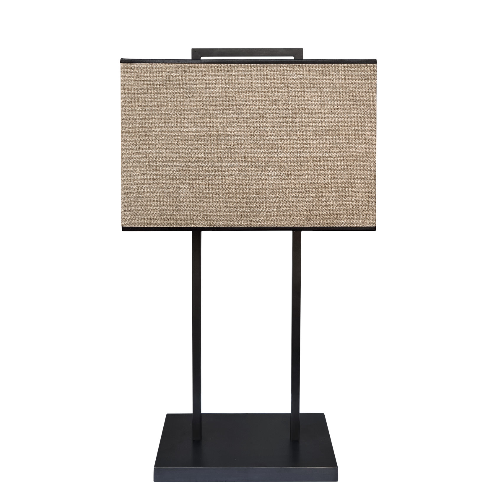 Tischlampe Torcy 30x30x21 Mosk w. black border