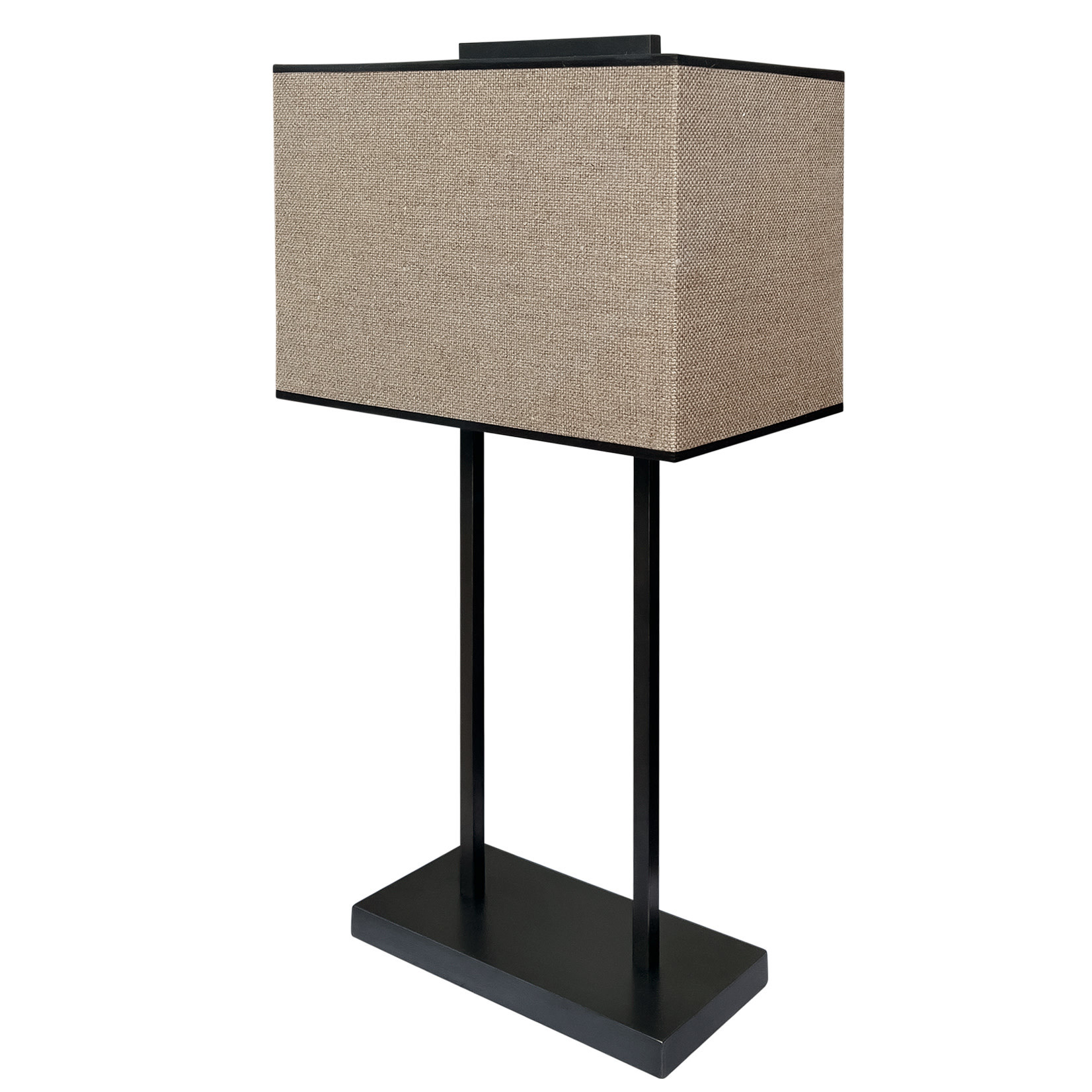 Tischlampe Torcy 30x30x21 Mosk w. black border