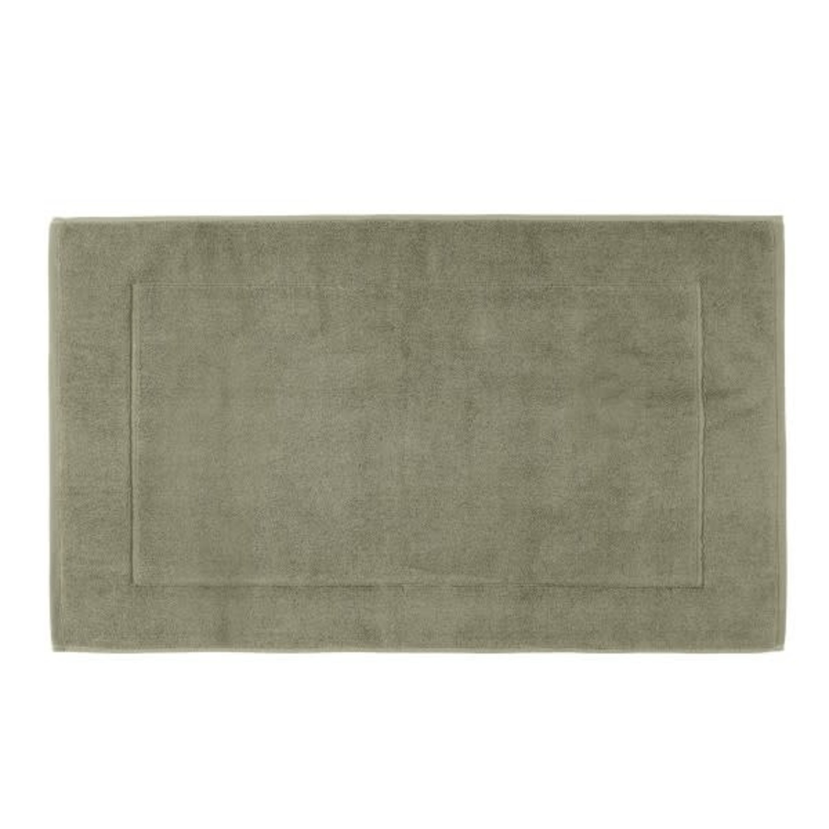 Badezimmerteppich olive 50x85cm