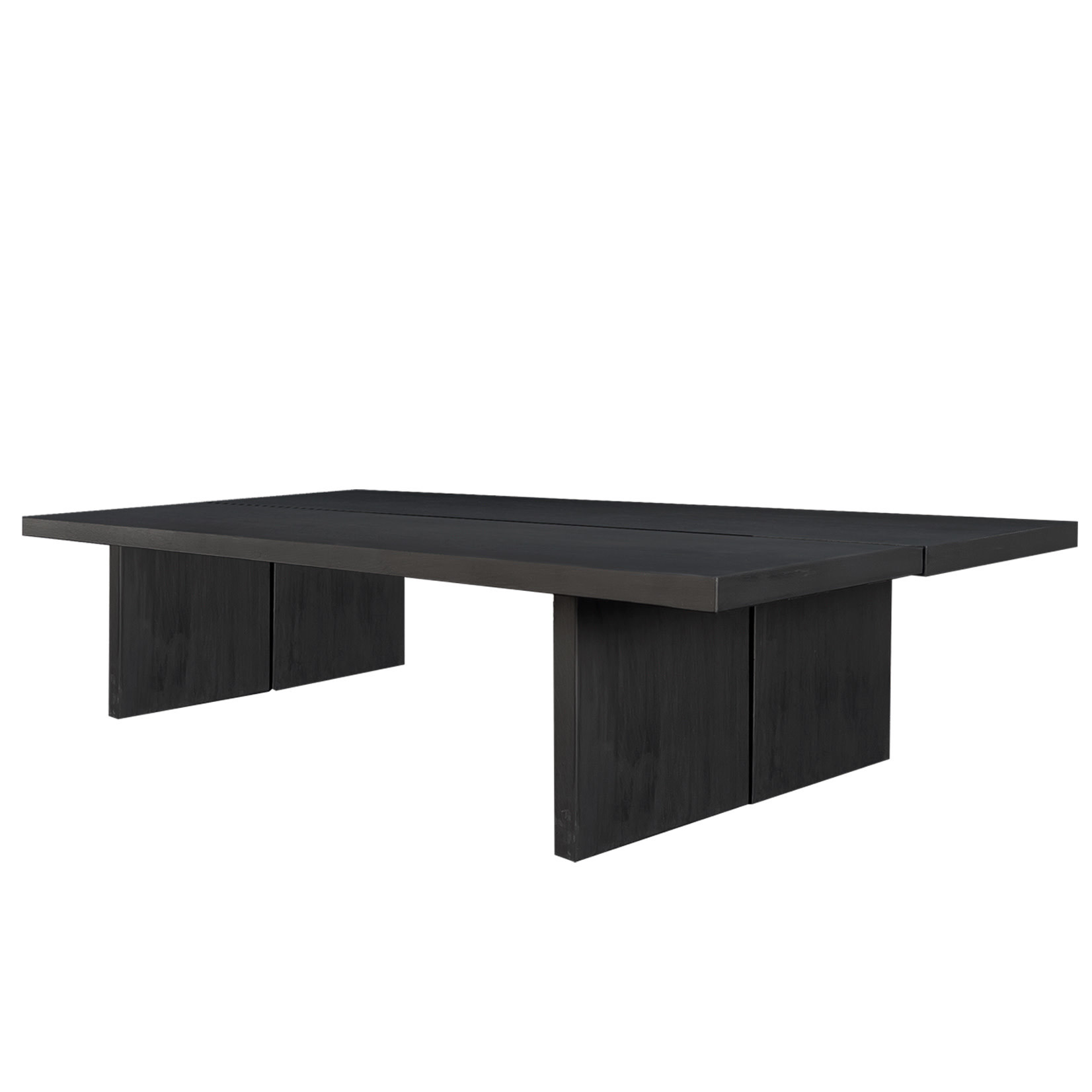 Tacoma Salontisch Eiche schwarz, 170x75.5xH38cm