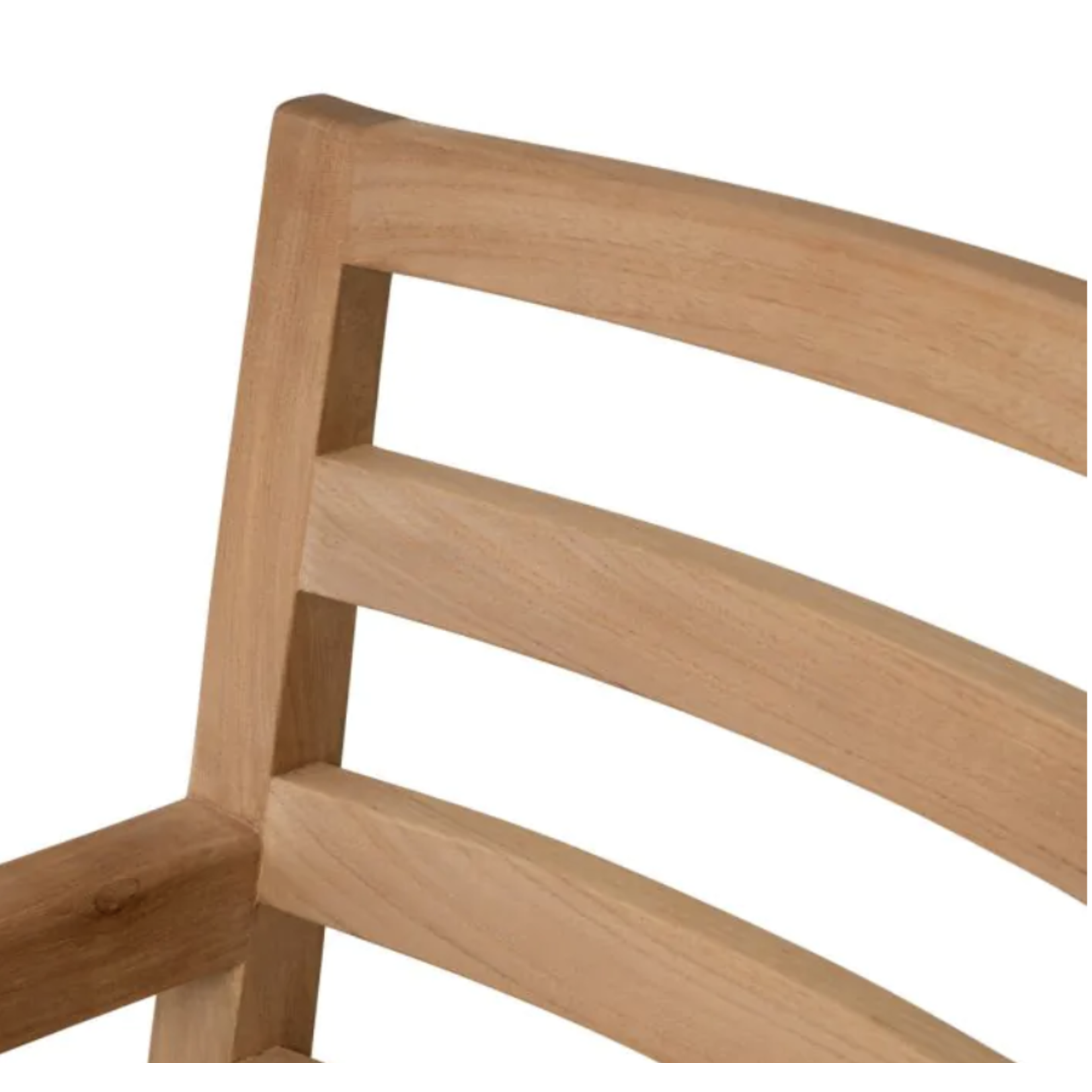 Hera Gartenstuhl 59.5x60.5xH86.5cm (SH50.5cm) Teak natur & Stoff offwhite