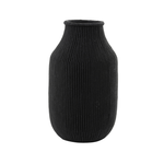 Vase deco 30x50cm schwarz