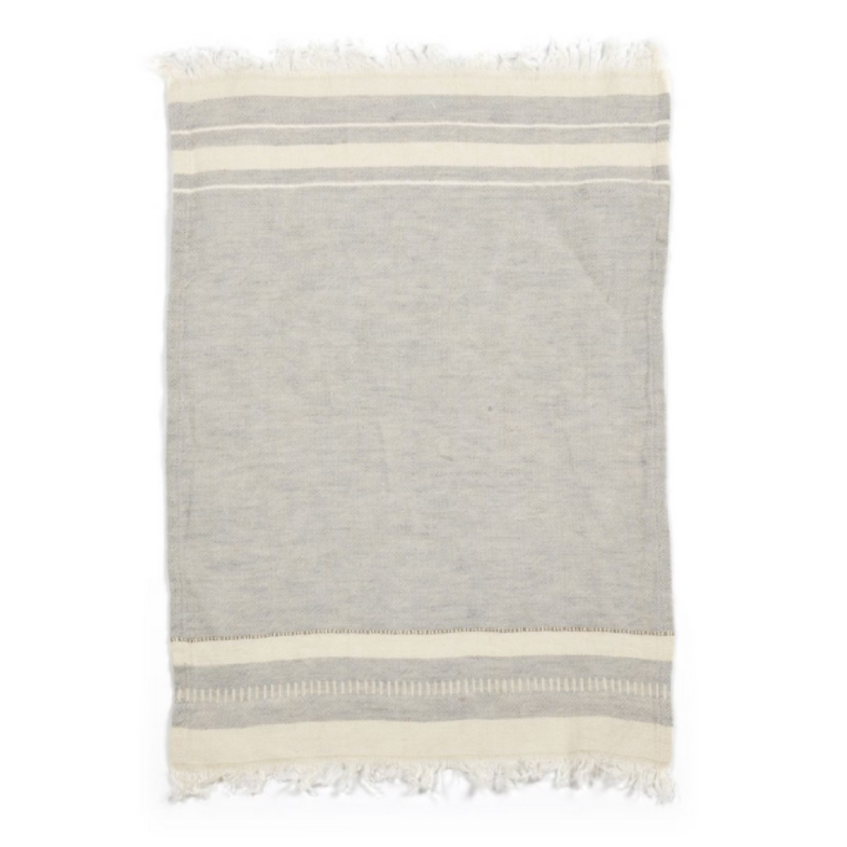 The Belgian Towel Fouta Gent Stripe - Gästehandtuch 55x65cm, 100%LI