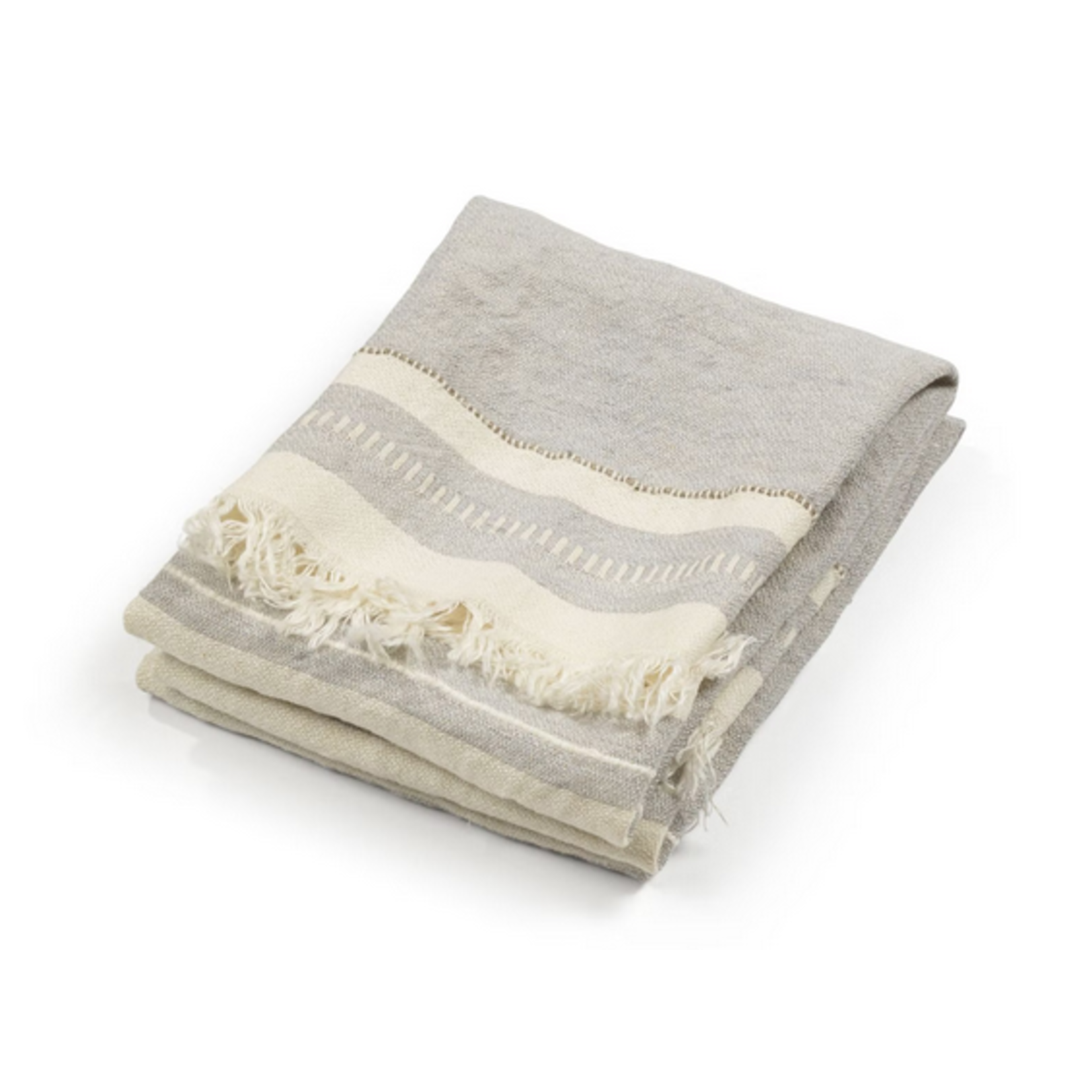 The Belgian Towel Fouta Gent Stripe - Gästehandtuch 55x65cm, 100%LI