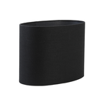 London Lampenschirm oval 45x21xH32cm, Farbe: Schwarz