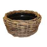 Tustin Rattan Pflanzenkübel  D40H20cm