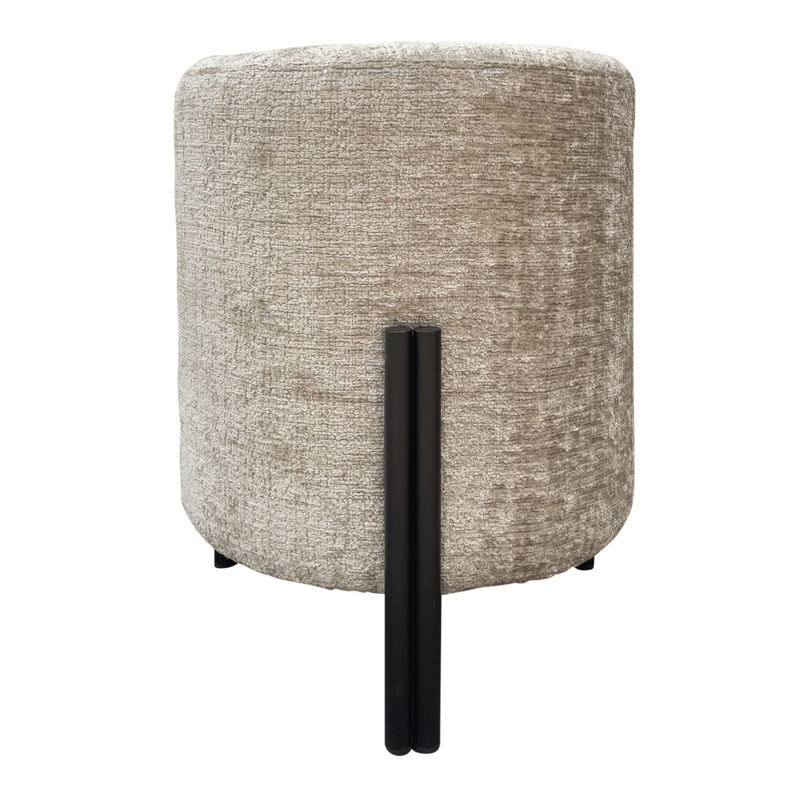 Grenada Hocker D44xH50cm Stoff: sand