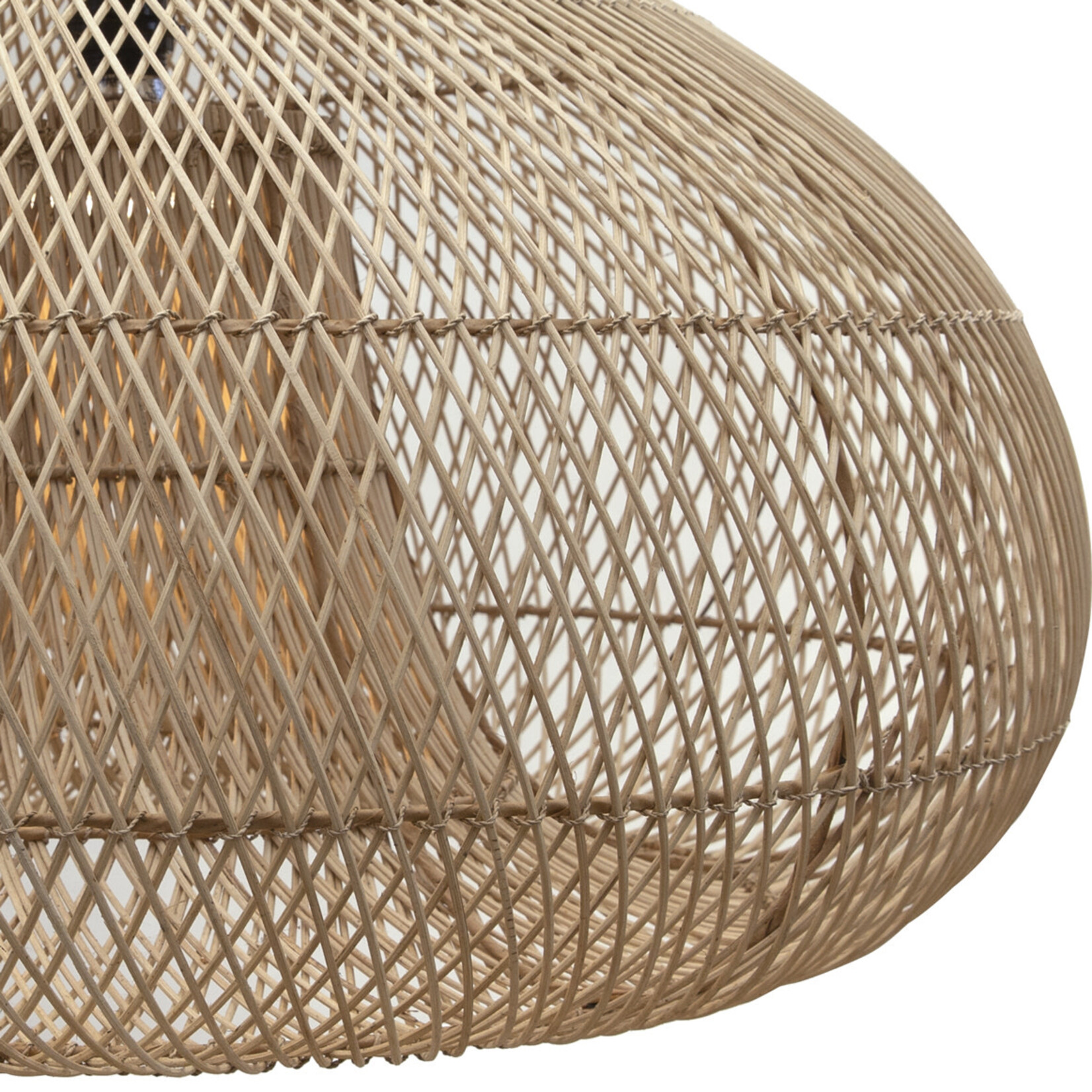 Zambra Hängelampe Rattan D82xH52cm, exkl. Leuchtmittel