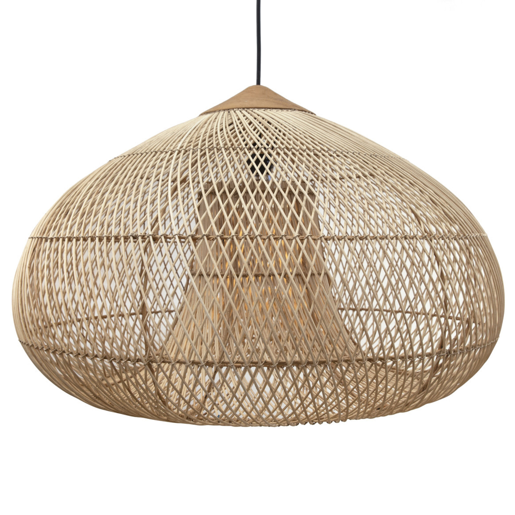 Zambra Hängelampe Rattan D82xH52cm, exkl. Leuchtmittel