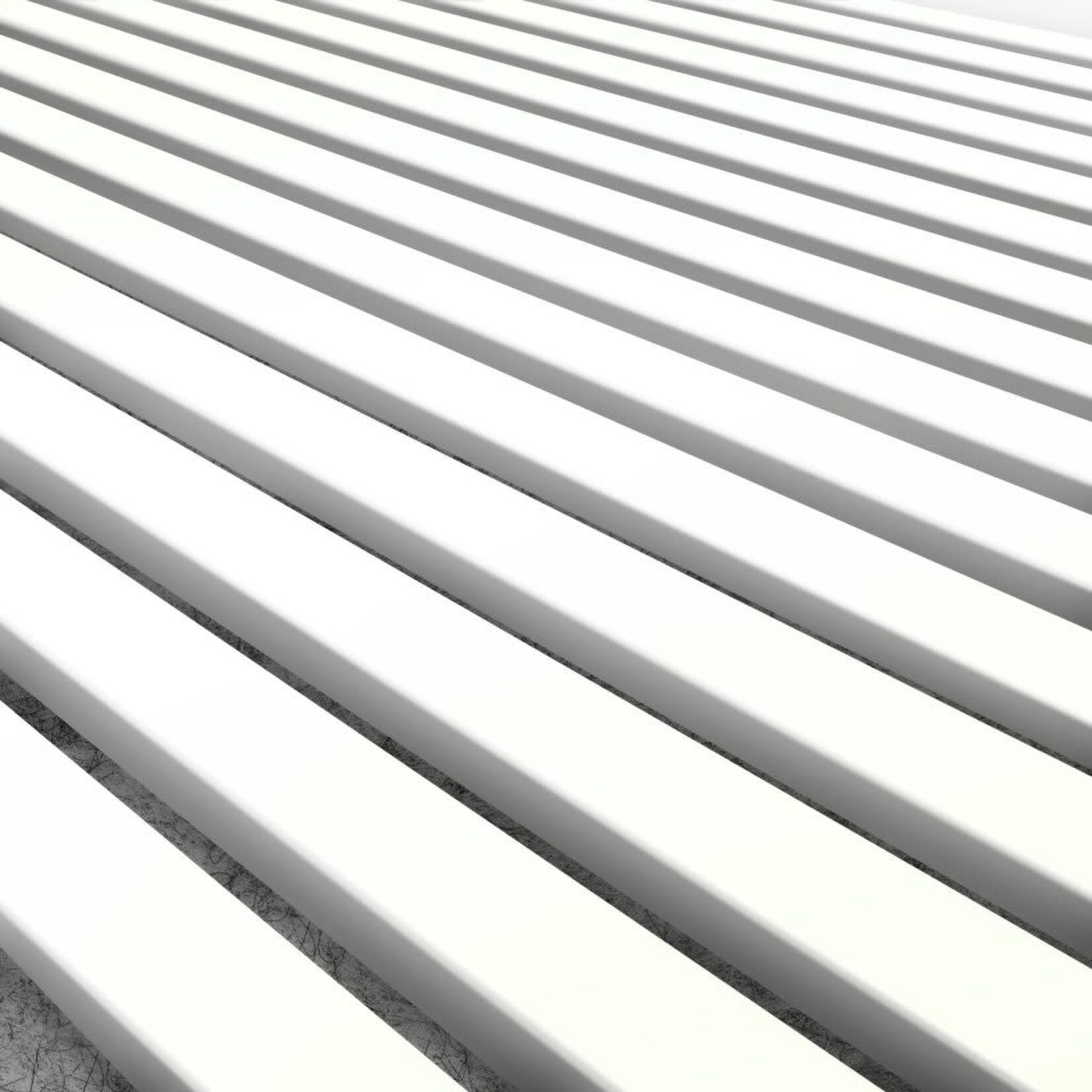 Akustikpaneel - Schnee, Filz Grau, 240x60x2.2cm